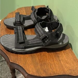 Men's Black Outdoor Sport Sandals - Comfortable Adjustable Straps
—FAST SHIP
